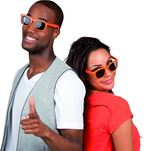 Photo du produit Lunettes blues orange adulte