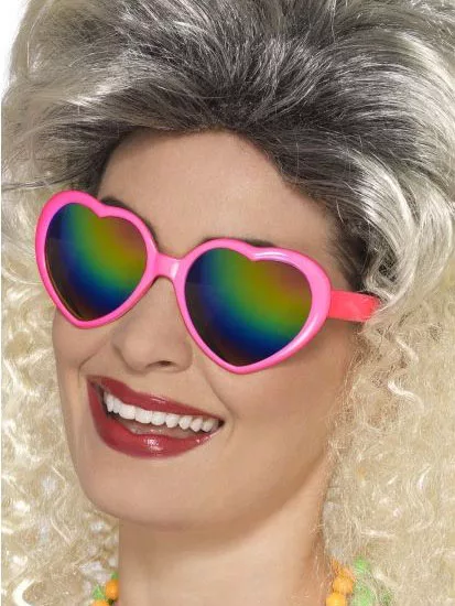 Photo du produit Lunettes coeur avec verres multicolore femme