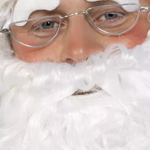 Photo du produit Lunettes Père Noël adulte en métal