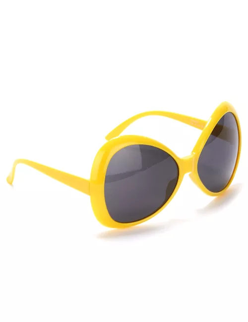 Photo du produit Lunettes disco adulte jaune