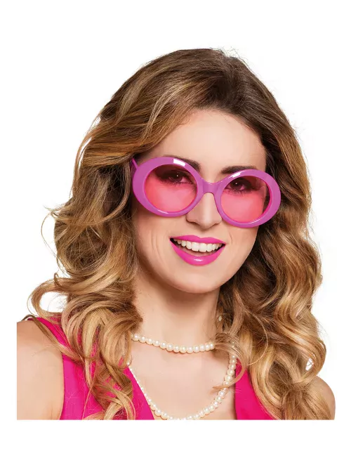 Photo du produit Lunettes disco roses adulte