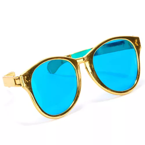 Photo du produit Lunettes géantes adulte doré