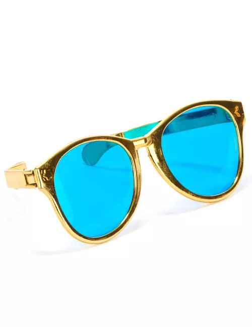 Photo du produit Lunettes géantes adulte doré