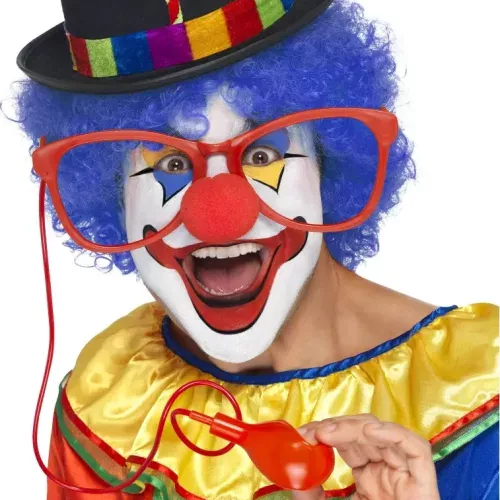 Photo du produit Lunettes géantes arroseuses clown adulte