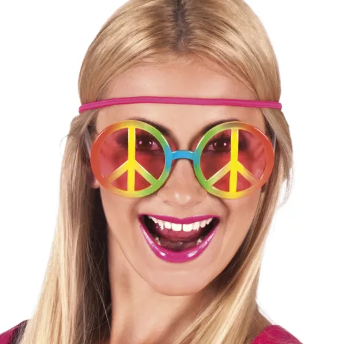 Photo du produit Lunettes hippie arc-en-ciel adulte