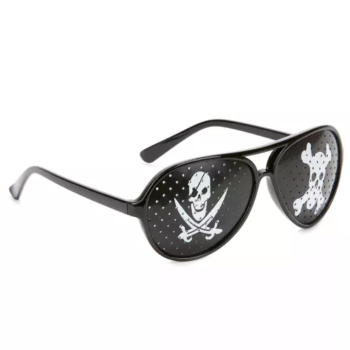 Photo du produit Lunettes noires pirate adulte