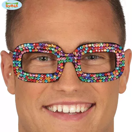 Photo du produit Lunettes pop multicolores adulte