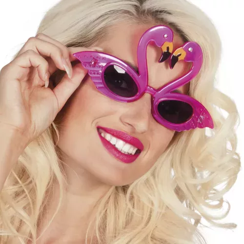 Photo du produit Lunettes flamant rose adulte