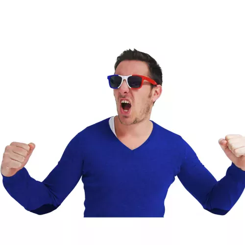 Photo du produit Lunettes supporter France adulte