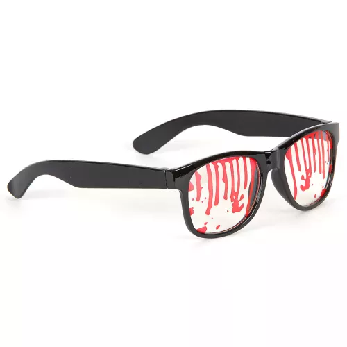 Photo du produit Lunettes tachées de sang adulte