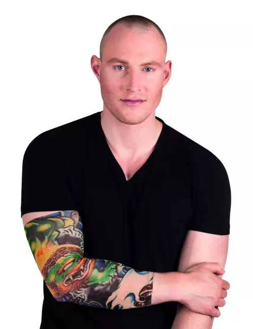 Photo du produit Manche tatouages dragon