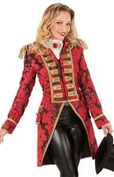 Manteau Femme  rouge Cirque