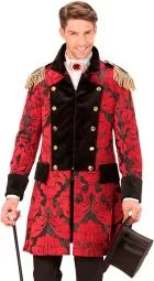 Manteau rouge de Parade Cirque