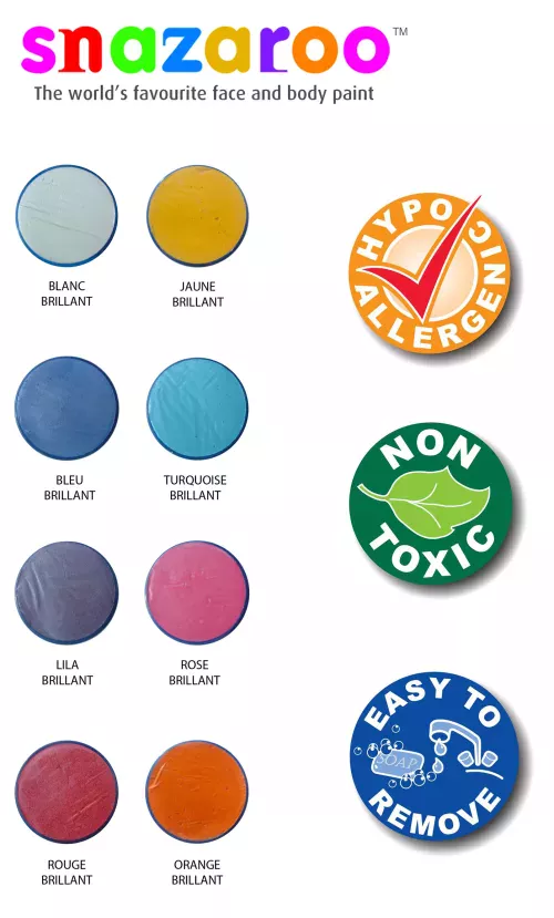 Photo du produit Maquillage nacré 18 ml Snazaroo