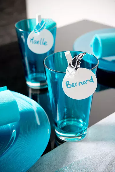 Photo du produit 10 Marque-places carton Blanc