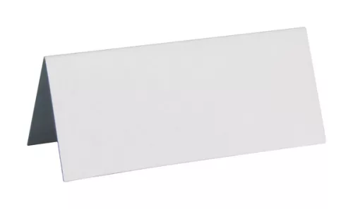 Photo du produit 10 Marque-places rectangulaires blancs