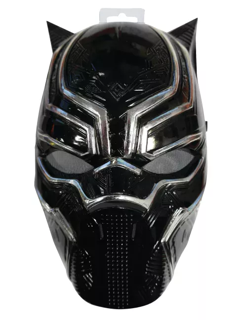 Photo du produit Demi-masque PVC Black Panther enfant