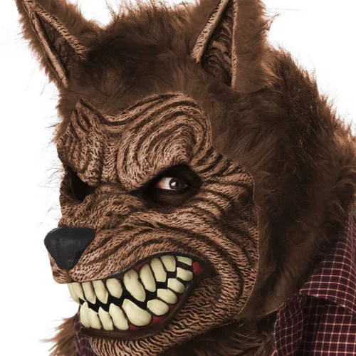 Photo du produit Masque animé loup garou adulte