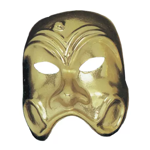 Photo du produit Masque comédie or adulte
