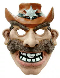 Photo du produit Masque cowboy adulte