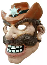Photo du produit Masque cowboy adulte