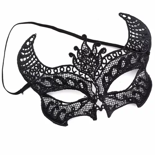 Photo du produit Masque dentelle noir femme