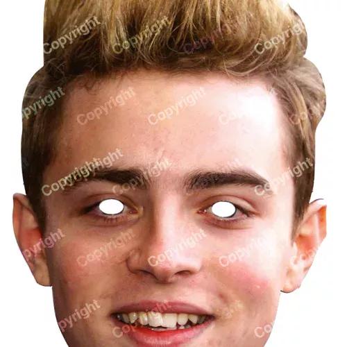Photo du produit Masque carton Edward Jedward