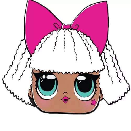 Photo du produit Masque en carton Diva LOL Surprise