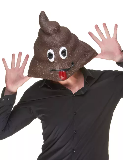 Photo du produit Masque en latex Caca adulte