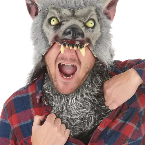 Photo du produit Masque en latex Loup garou adulte