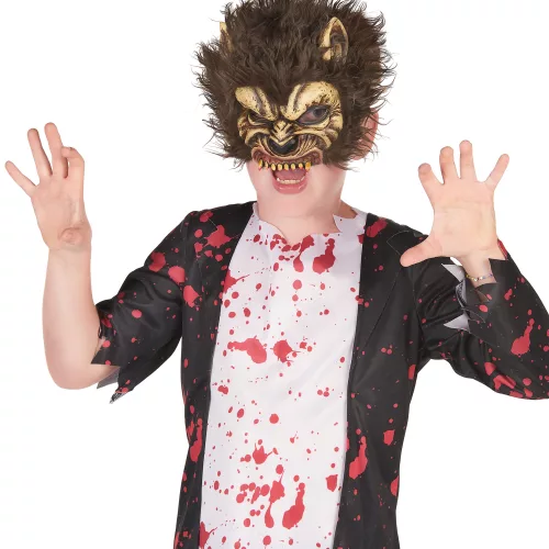 Photo du produit Masque en latex loup garou enfant