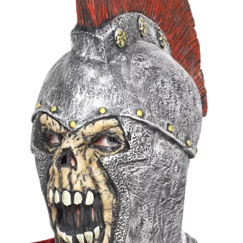 Photo du produit Masque intégral squelette combattant romain adulte Halloween