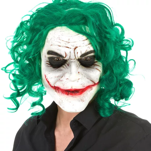 Photo du produit Masque latex arlequin psychopathe adulte Halloween