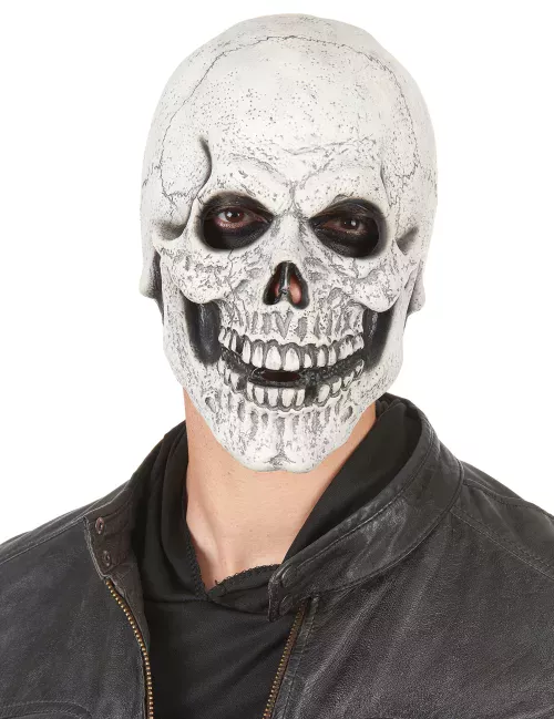 Photo du produit Masque latex squelette moqueur adulte