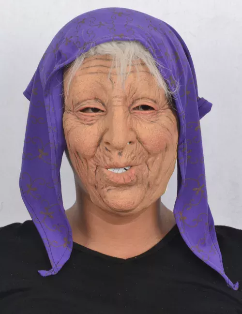 Photo du produit Masque latex vielle dame adulte