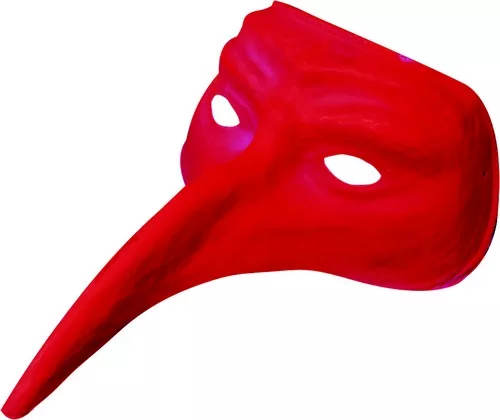 Photo du produit Masque long nez rouge adulte