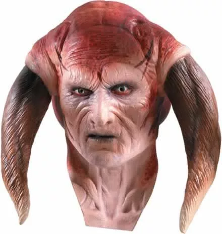 Photo du produit Masque latex luxe maitre Jedi Saesee Tiin Star Wars adulte