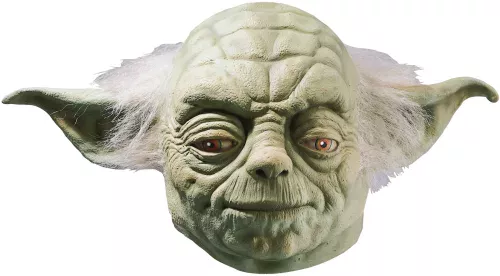 Photo du produit Masque latex luxe maître Yoda Star Warsadulte