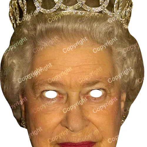 Photo du produit Masque carton Reine Elisabeth