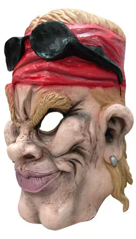 Photo du produit Masque caricature motard américain adulte