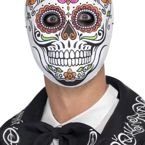 Photo du produit Masque squelette coloré adulte Halloween