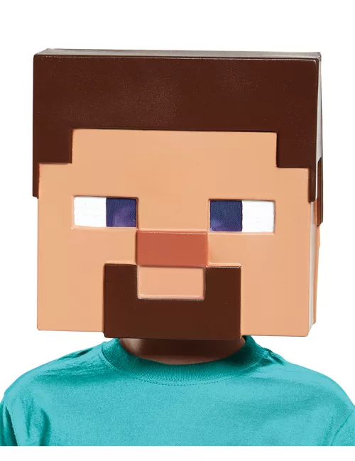 Photo du produit Masque Steve Minecraft enfants