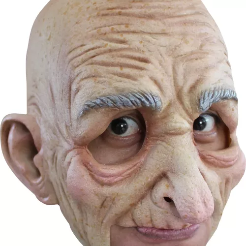 Photo du produit Masque vieil homme adulte Halloween 100% latex