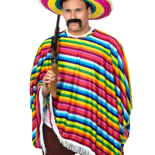 Photo du produit Déguisement mexicain multicolore adulte