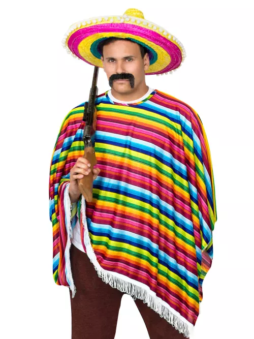 Photo du produit Déguisement mexicain multicolore adulte