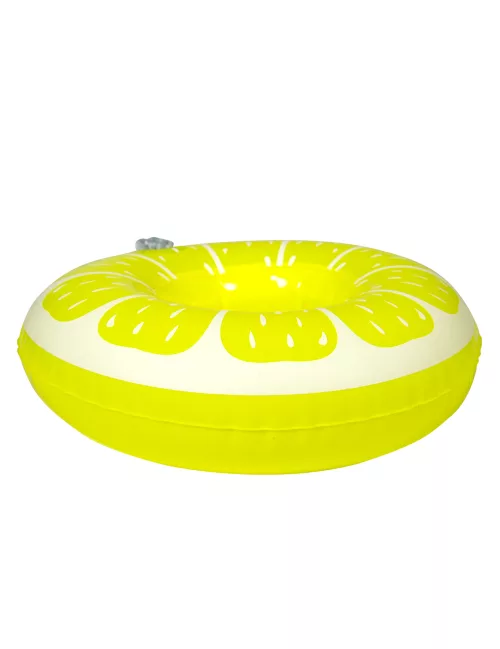 Photo du produit Porte-gobelet gonflable Citron jaune