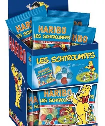 Photo du produit Mini sachet bonbons schtroumpf Haribo
