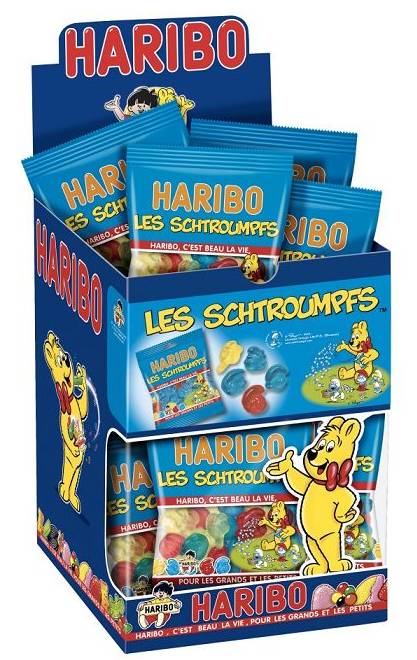 Photo du produit Mini sachet bonbons schtroumpf Haribo