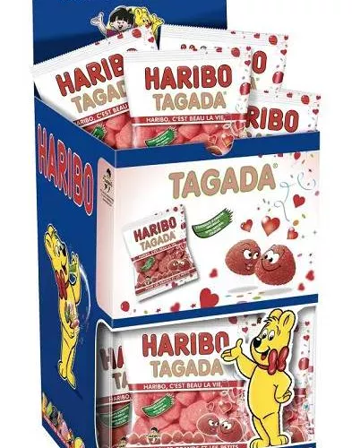 Photo du produit Mini sachet bonbons Haribo tagada