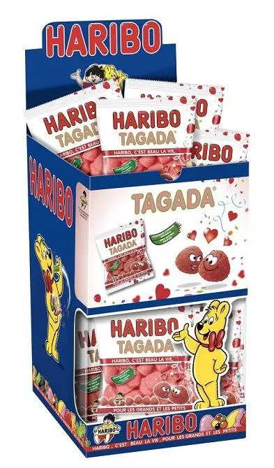 Photo du produit Mini sachet bonbons Haribo tagada